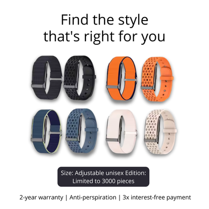 Bionny 4.0 - The biometric health band that understands your body better than you do.